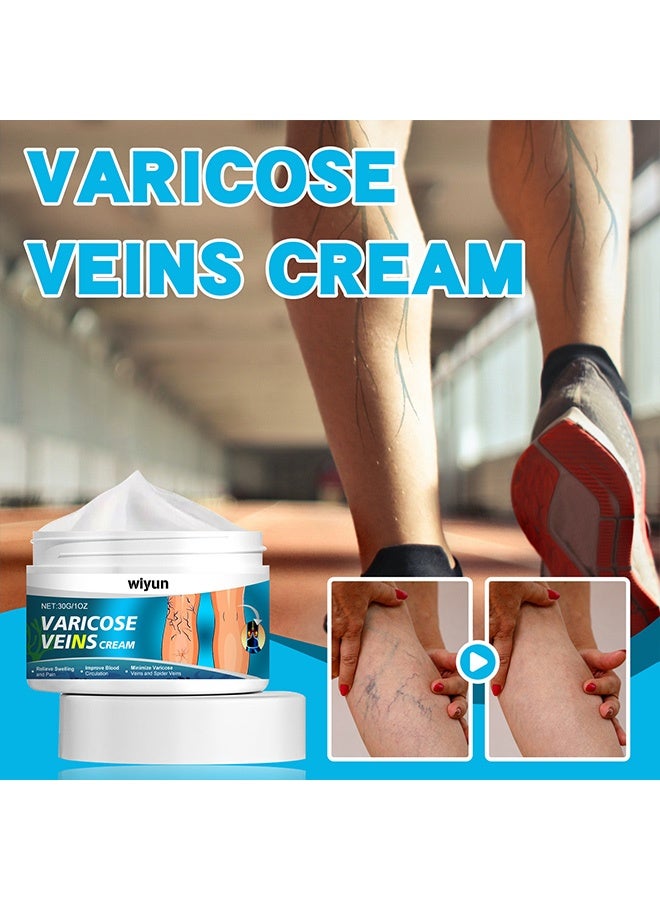 WIYUN Venous Care Cream - Comfortable, smooth, moisturizing and nourishing daily massage cream for leg skin 30g - Image 2